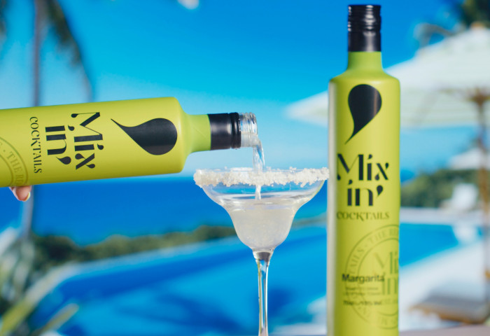 Cocktail Margarita en Botella