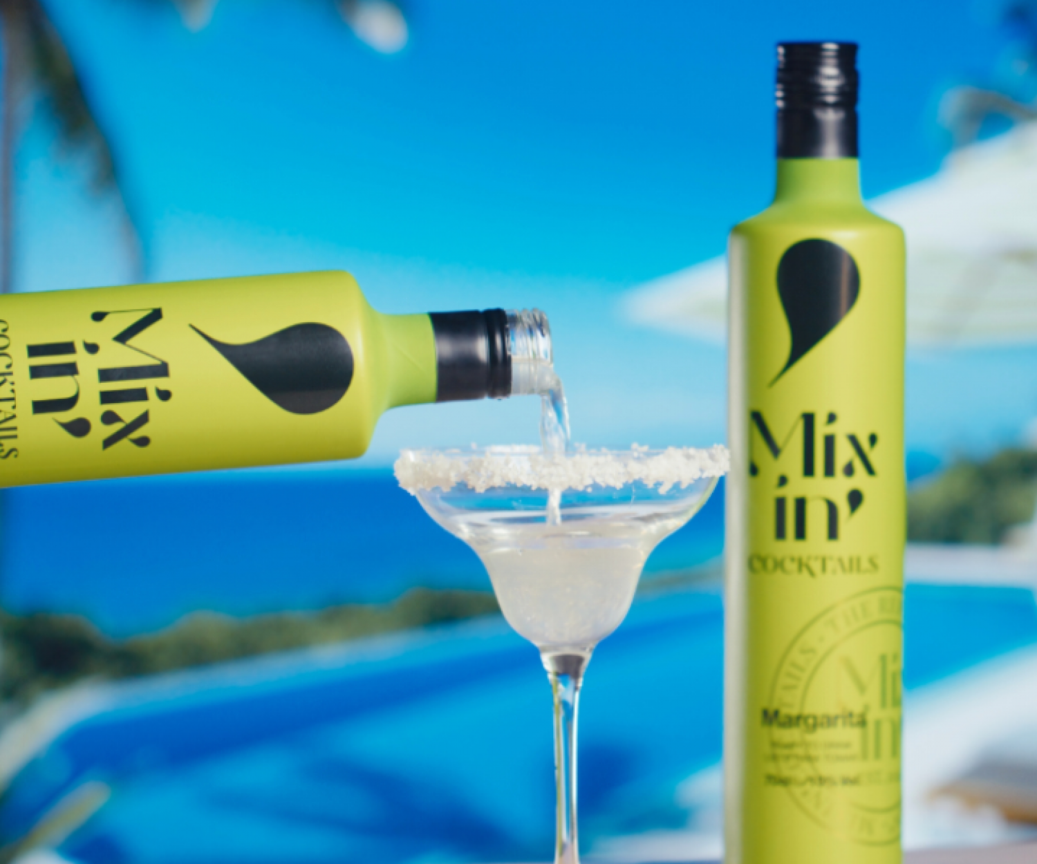 margarita preparada botella