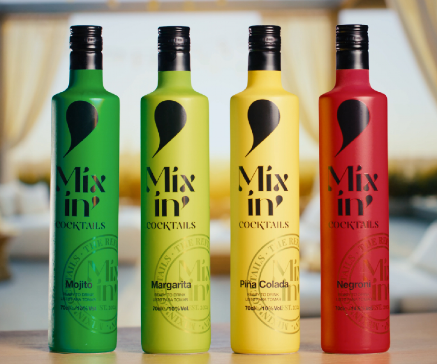 mixin cócteles preparados